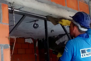 Contramarco e Caixilho. Passo a Passo da Instalação.