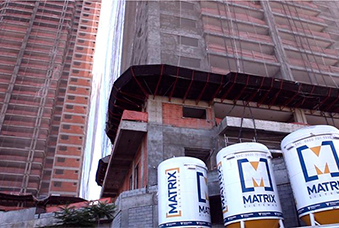 ARGAMASSA PRONTA: SISTEMA MATRIX PROPORCIONOU 27% A MAIS DE PRODUTIVIDADE